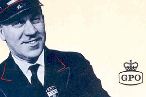 Detail from GPO poster -  'I like the job ? So would you!'