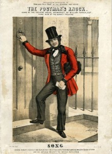 Postman's Knock song sheet, c.1860