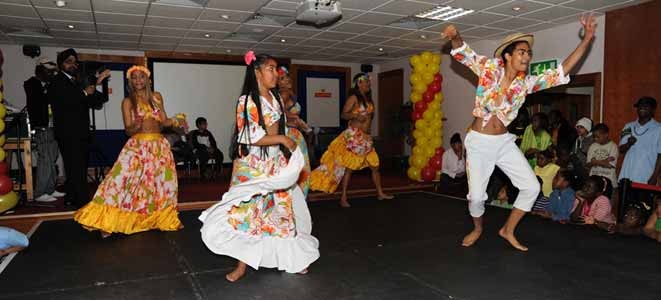 Dancing during Culture Week