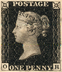 Image of Penny Black stamp