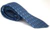Blue Penny Black Tie - All Over Design