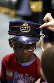 Schools learning session at the Museum Store, 2011
