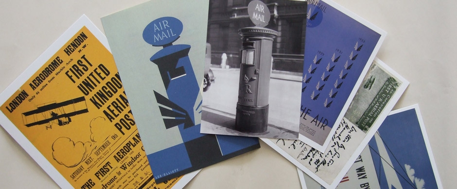 Aerial Post Postcards