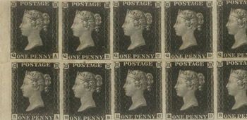Image of Queen Victoria stamps
