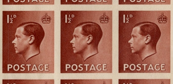 Image of Edward VIII stamps