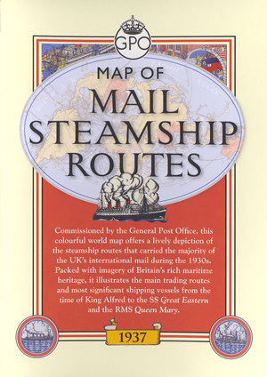 Mail Steamship Routes Cover