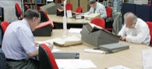 High levels of noise in the Archive Search Room