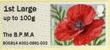 BPMA issues new Post & Go Poppy design