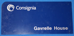 Image of a Consignia sign