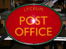 Image of a Post Office sign