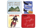 Image of GPO poster coasters