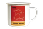 Image of Save String Enamel Mug