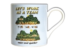 Image of Let’s work as a team Mug