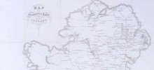 Circulation map of Ireland, pre 1921